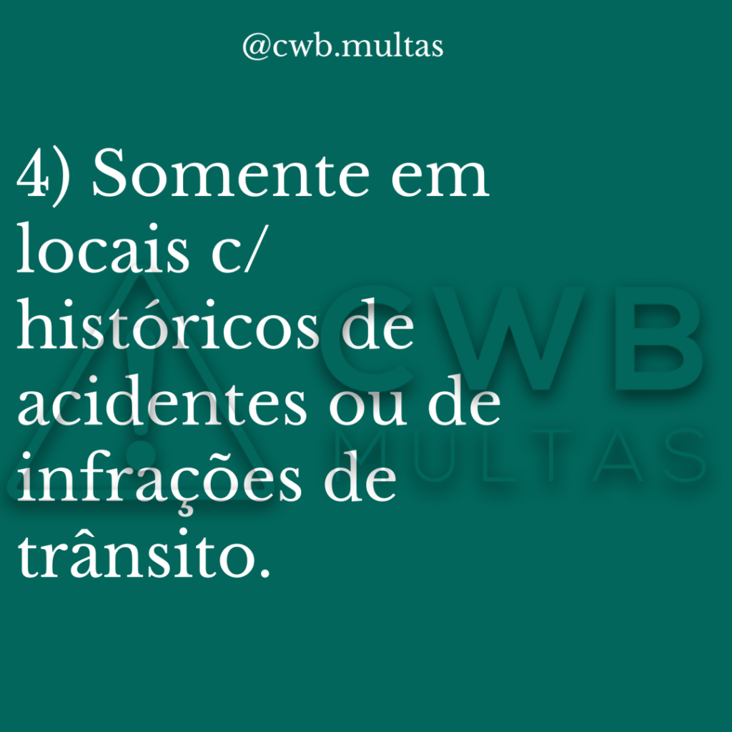 fiscalização eletrônica de velocidade regras