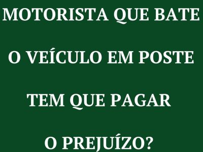 BATER NO POSTE