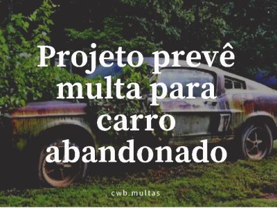 Carro abandonado