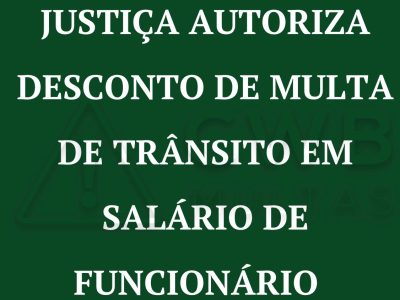 DESCONTO MULTA SALÁRIO