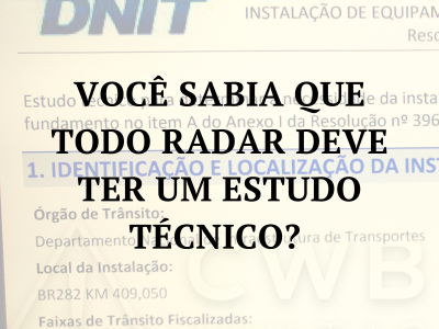 Estudo técnico radar
