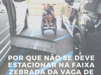 Faixa Listrada Deficientes