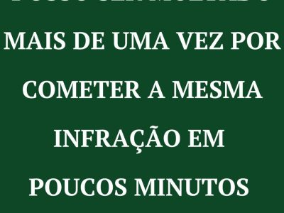 INFRACAO CONTINUADA