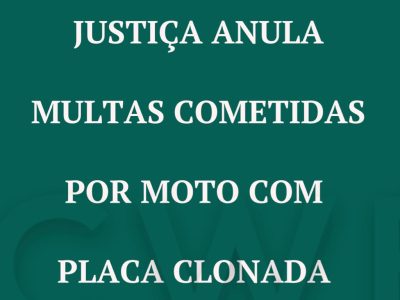 Moto Placa Clonada