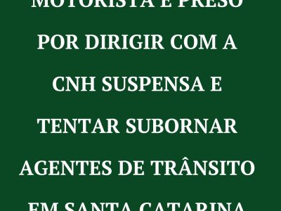 Motorista suborno prf