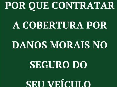 SEGURO DANOS MORAIS