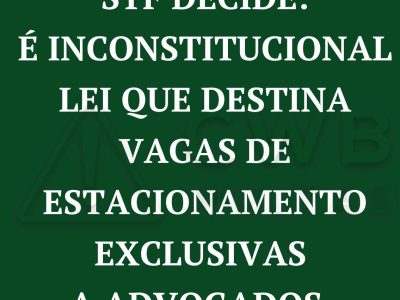 Vaga Estacionamento Advogados