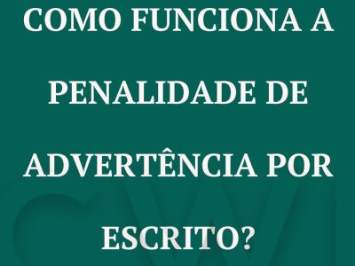 advertência