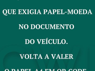 documento papel moeda