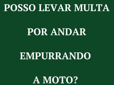 empurrar a moto
